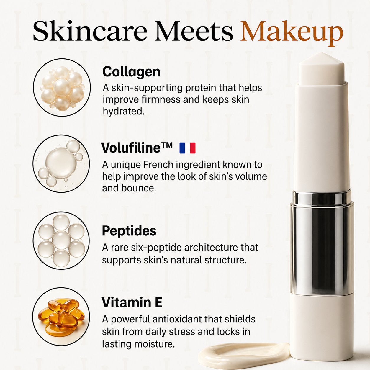 Korean Color-Changing Foundation Stick