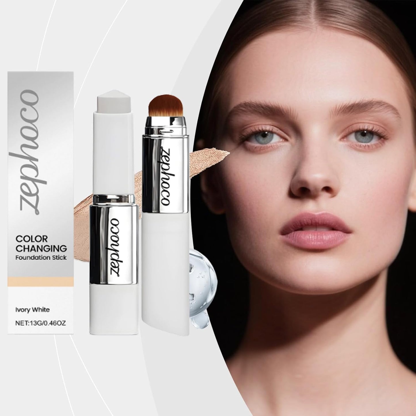 Korean Color-Changing Foundation Stick